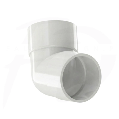 Kolano PVC ⌀ 90 firmy KROP kolor biały